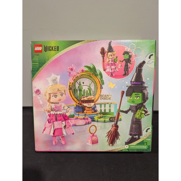 LEGO Wicked Elphaba & Glinda Figures 75682 (558 pcs) – New/Sealed Box - Picture 1 of 6